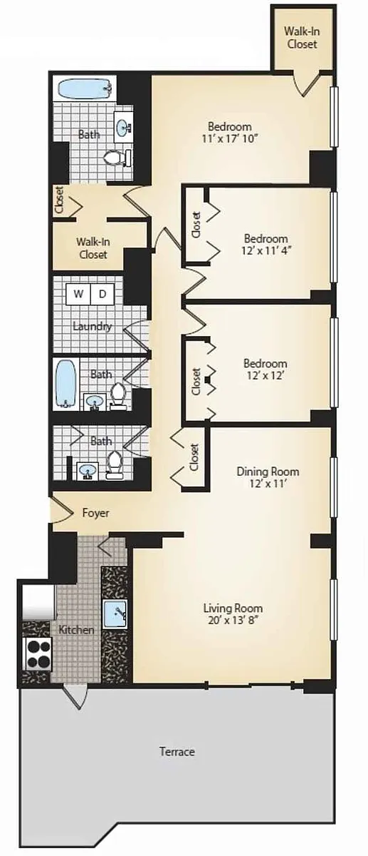 Floor plan Owens