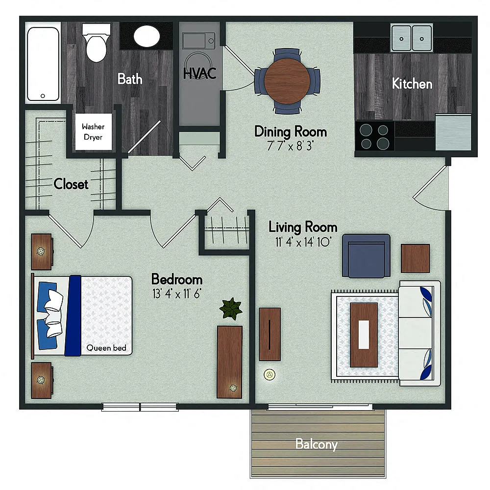 Floor plan Willow