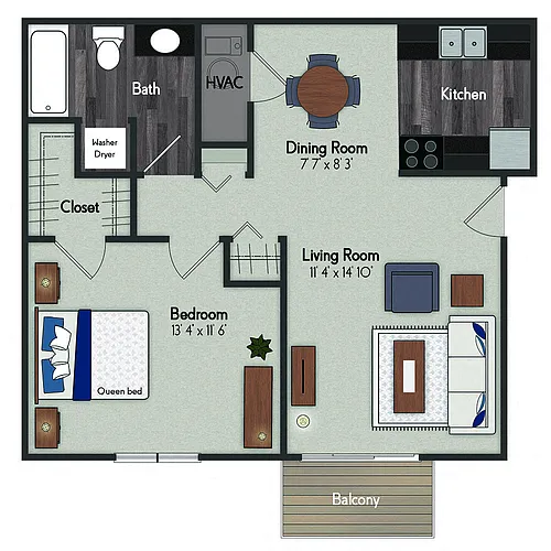 Floor plan Willow