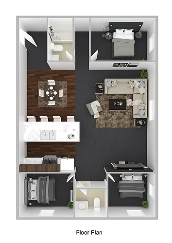 Floor plan 3 Bedroom