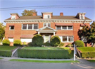 Front of building