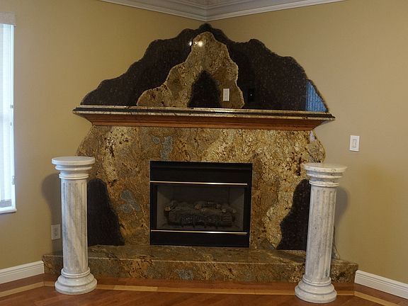 Fire pace in Living room