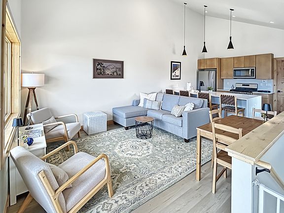 Open-concept living space