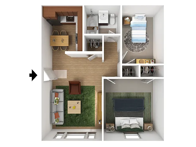 Floor plan Ballast
