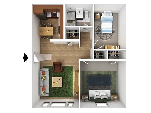 Floor plan Ballast