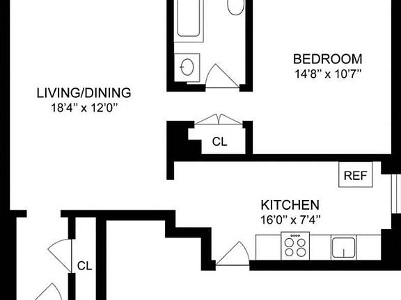 2nd image of 409 Edgecombe Ave #12GG