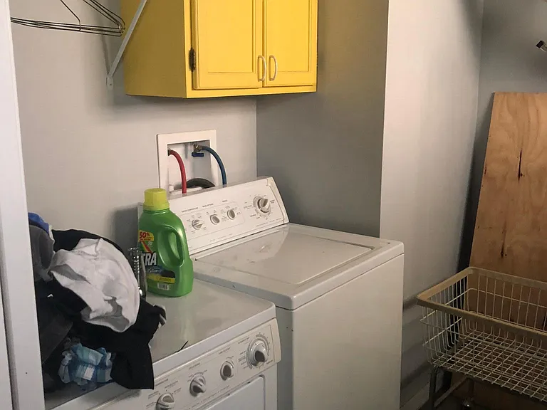 Basement laundry