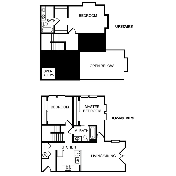 Floor plan Clearwater 3 Bed 2 Bath B