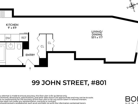 2nd image of 99 John St APT 801