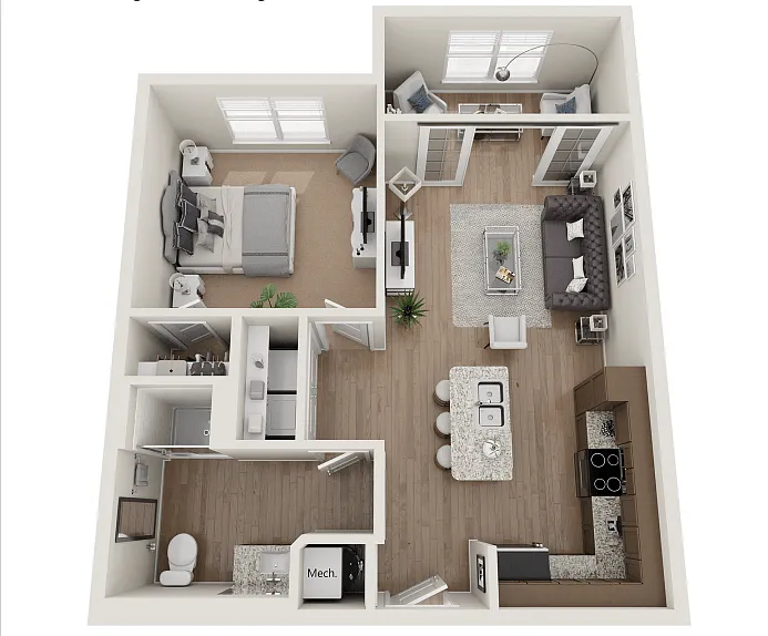 Floor plan A1