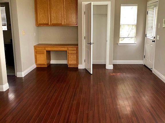 Build in desk and coat closet