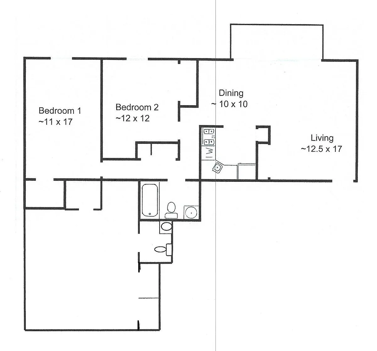 Floor plan 3 bedroom