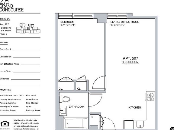 2nd image of 276 Grand Concourse APT 507