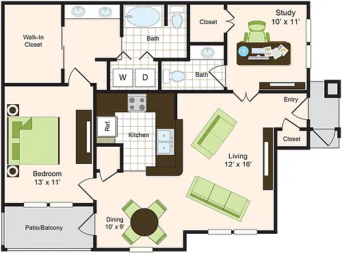 Floor plan C1