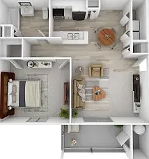 One Bed One Bath One Bed One Bath