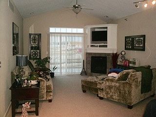 Living Room- Vaulted Ceiling