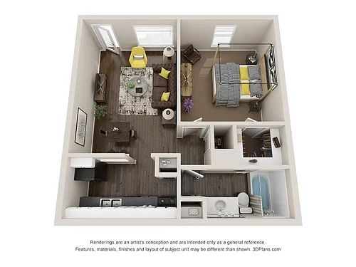 Floor plan A1R