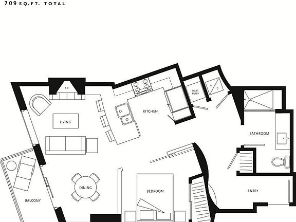 2nd image of 10610 NE 9th Pl Unit 1004