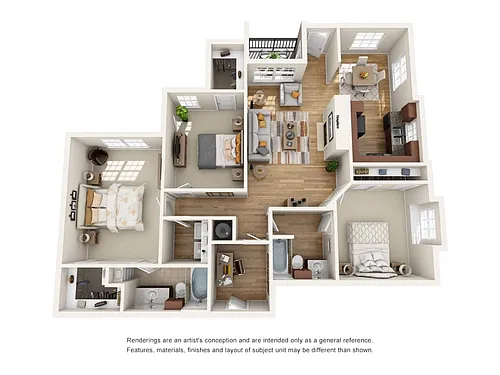 Floor plan 3AMR