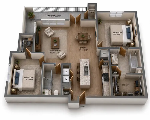 Floor plan B5