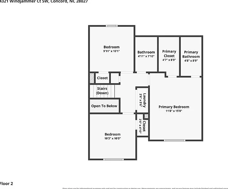 3 bed, 2.5 bath, 1413 sqft, $1,860 — Photo 3