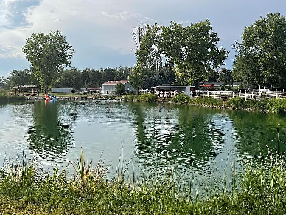 Private stocked fishing pond