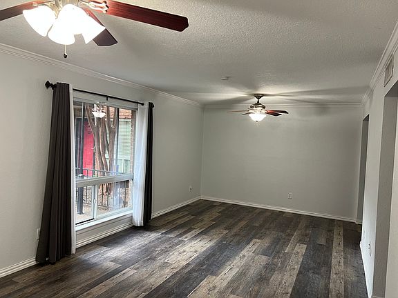 Living room with large window