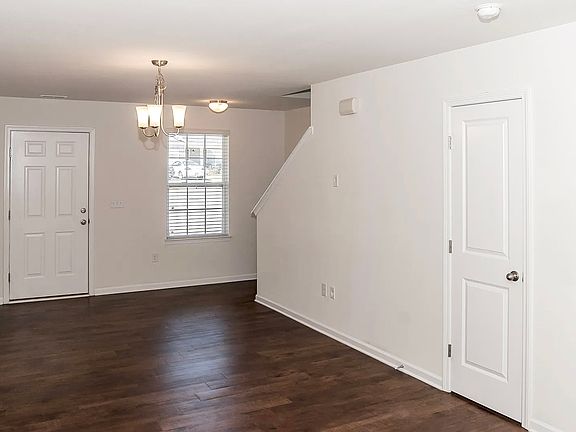 Front door into living area