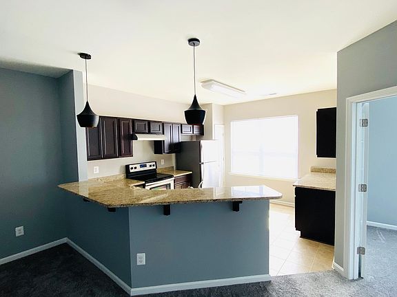 View of Kitchen from Living Room