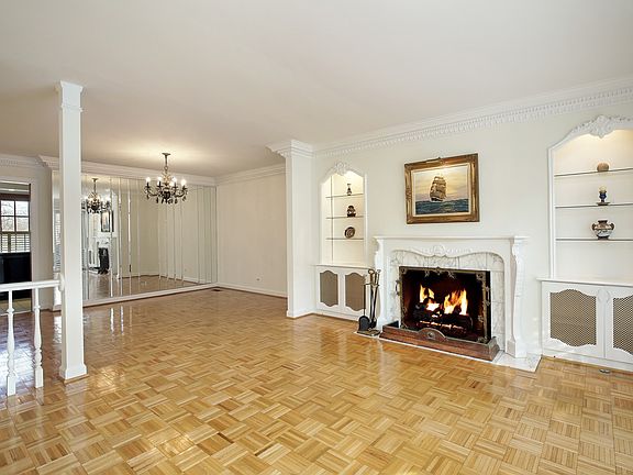 Living room and formal dining room.