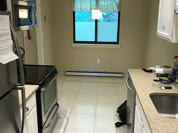 Looking in to kitchen from living room. 