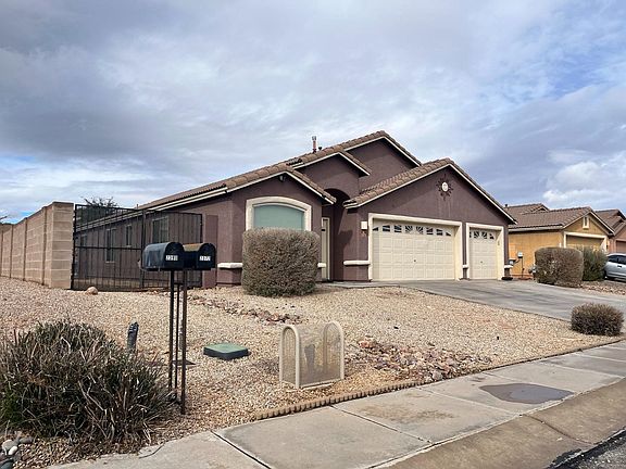 Side view, front of home