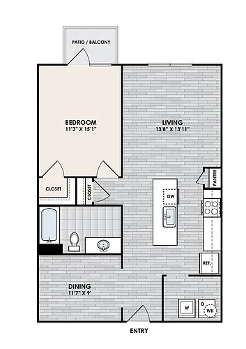 Floor plan A1H