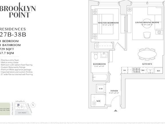 2nd image of 1 City Poin APT 38B