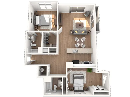 Floor plan 2C20