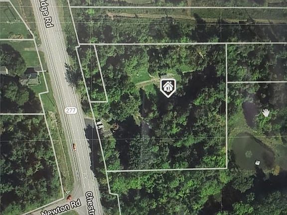Wooded lot 202' frontage and 400' deep