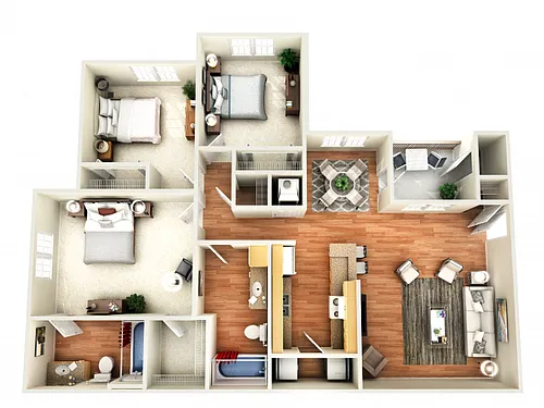 Floor plan CANA LILY