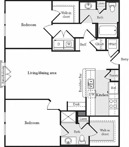 Floor plan B1