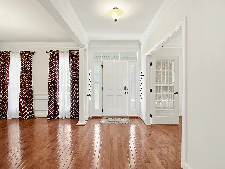 Living Room and Front Door