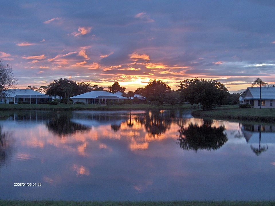Sunset from Sunroom
