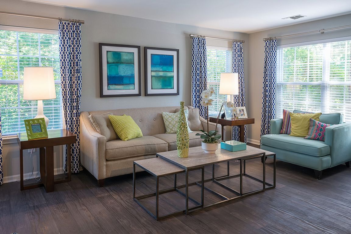 Oversized windows offer great natural light