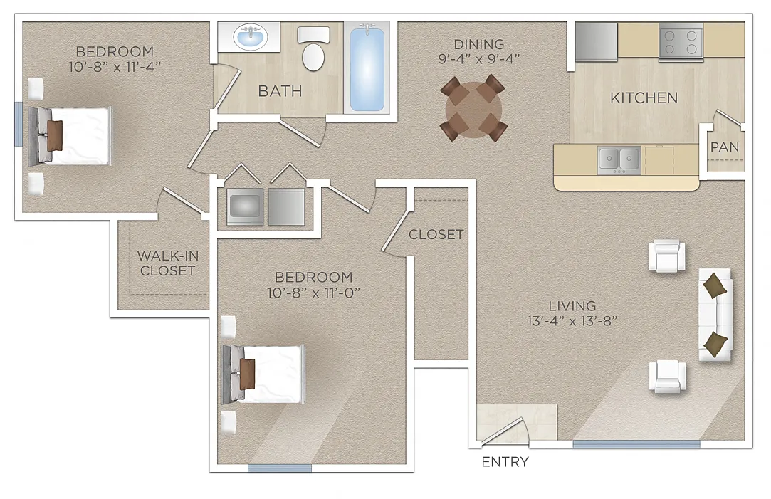 Floor plan Medina (B1-1)