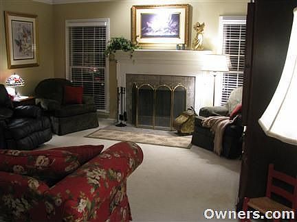 Great room fireplace