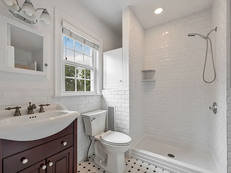 Updated Hall Bath with Walk-In Shower