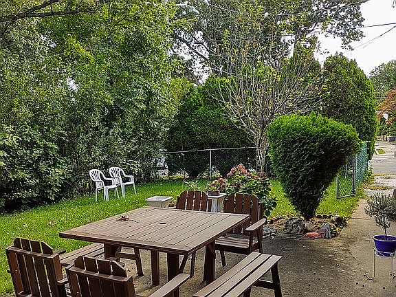 Backyard patio to entertain