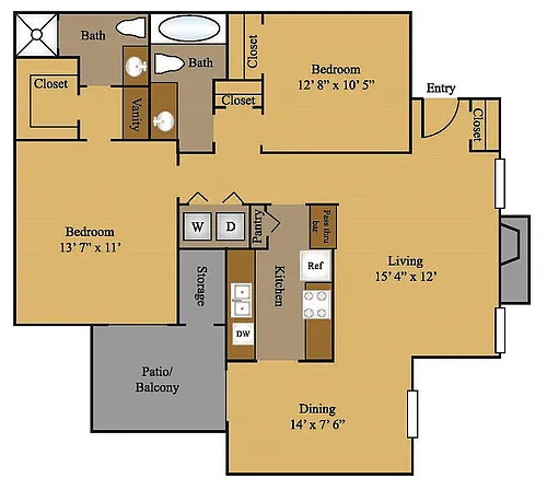 Floor plan B1