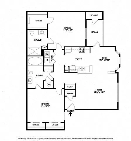 Floor plan B2B