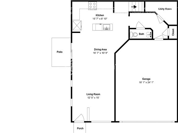 2nd image of 10916 Zest St NE Suite H
