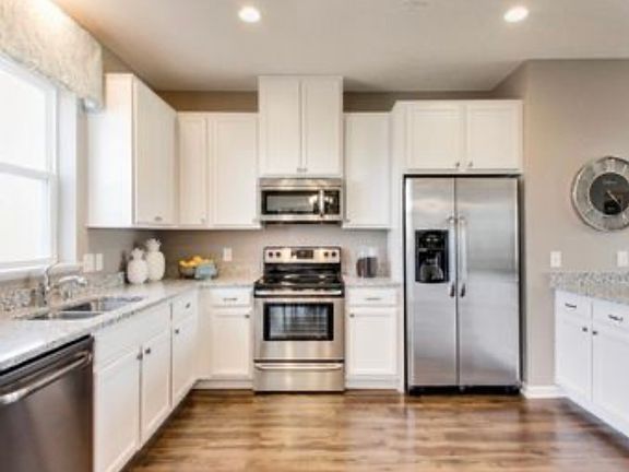 Kitchen view from dining space