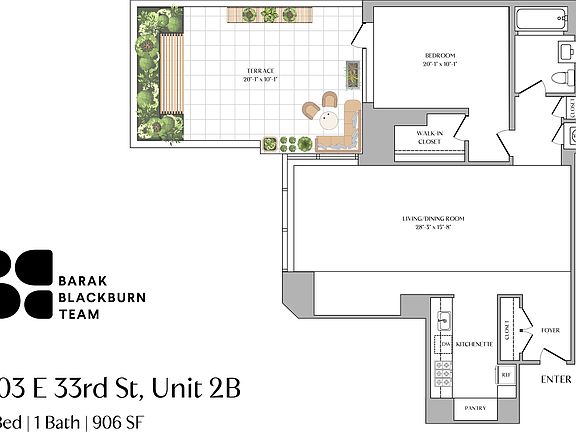 2nd image of 303 E 33rd St APT 2B